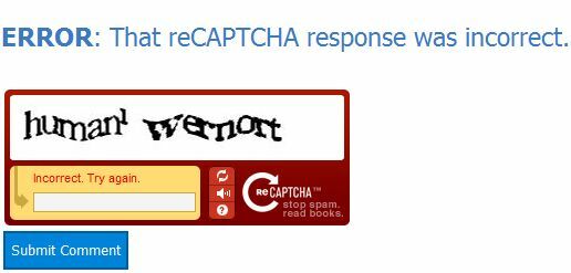 recaptcha incorporer la réponse dans la page