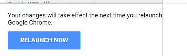 chrome-flags-android-relaunch-now