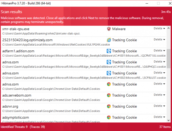 Le guide de suppression complète des logiciels malveillants Suppression des logiciels malveillants Hitmanpro Quarantine