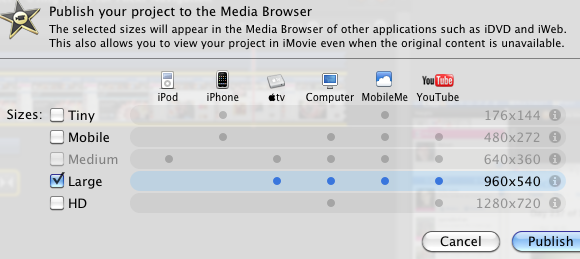 Télécharger Apple Imovie