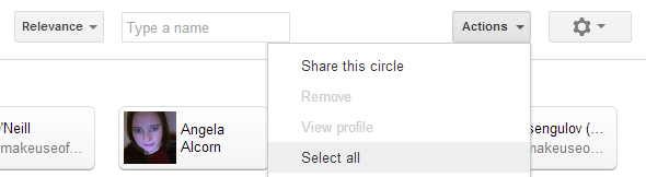 google plus gestion des cercles