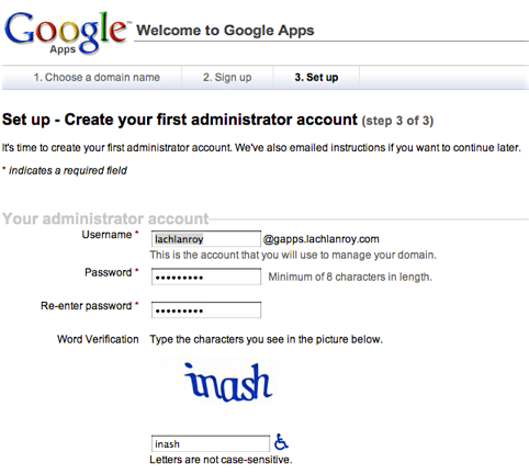 Guide Google Apps: e-mails gratuits et bien plus sur votre site Web ggle page13image5464 filtré