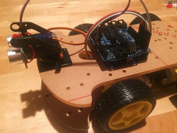 câblage Arduino-bot