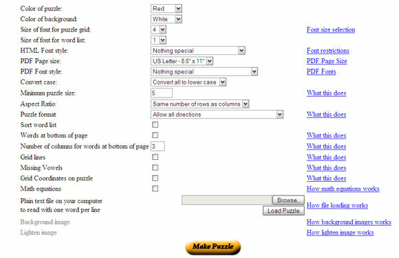 10 sites Web pour créer et imprimer des puzzles de recherche de mots Word Search09