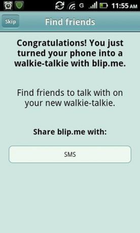 transformer le téléphone portable en talkie-walkie