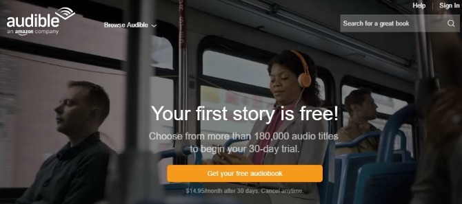 Application mobile Audible