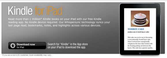 configuration de Kindle sur iPad