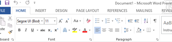 examen de Microsoft Word 2013