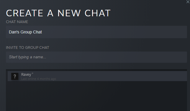 groupe de discussion Steam