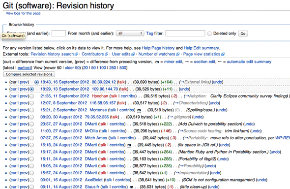 logiciel de contrôle de version