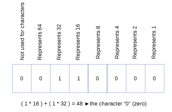 format de fichier structure ascii