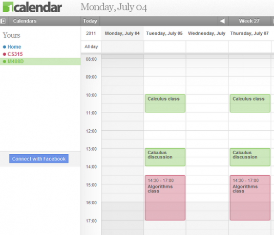 logiciel de calendrier intelligent