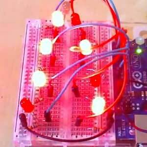 lumières de noël Arduino