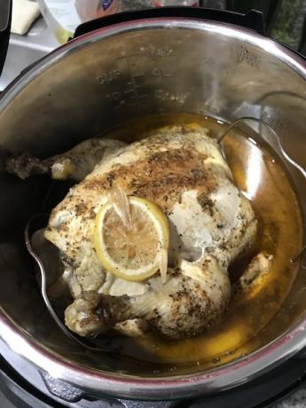 poulet citron cuit en pot instantané