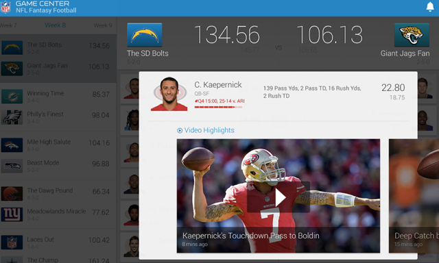 Application officielle NFL Fantasy Football