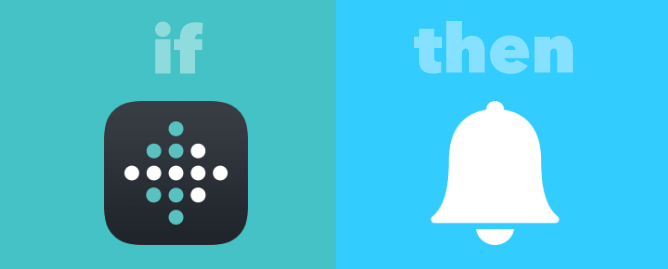 Notification IFTTT pour ne pas atteindre les objectifs FitBit