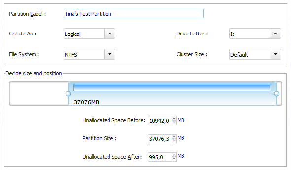 Gérez vos partitions de disque dur comme un pro avec EaseUS Partition Master [Windows] EaseUS Partition Master Créer une partition