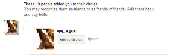 google plus gestion des cercles