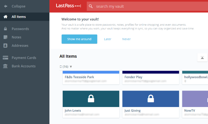 Gestionnaire de mots de passe LastPass