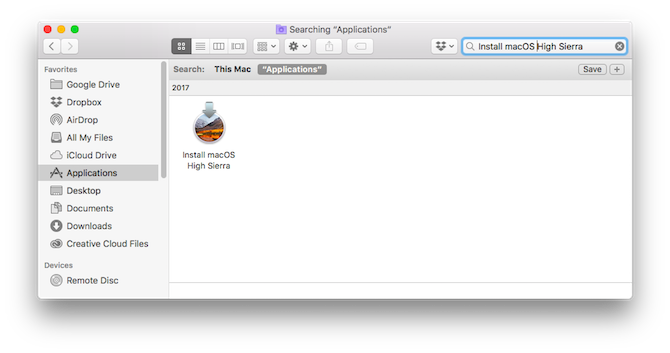 Comment désactiver les notifications de mise à niveau ennuyeuses de MacOS High Sierra Supprimer la mise à jour de Mac OS High Sierra