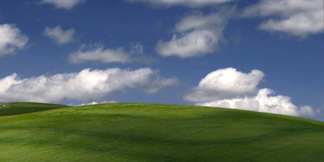 paysage similaire à windows xp bliss fond d'écran