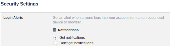 Facebook-Notification-Sécurité