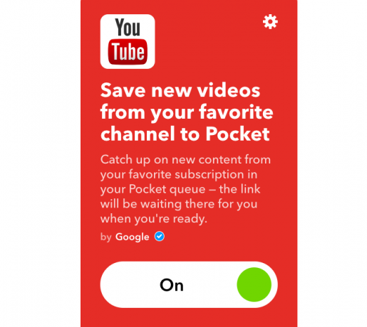 youtube ifttt enregistrer la poche des vidéos de la chaîne