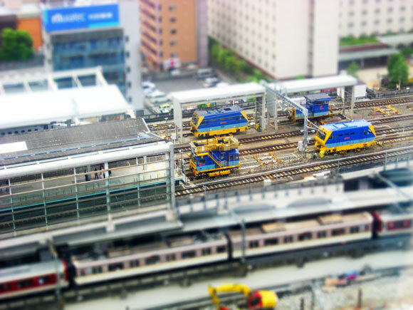 Comment créer vos propres scènes de décalage d'inclinaison dans Photoshop kyoto station final