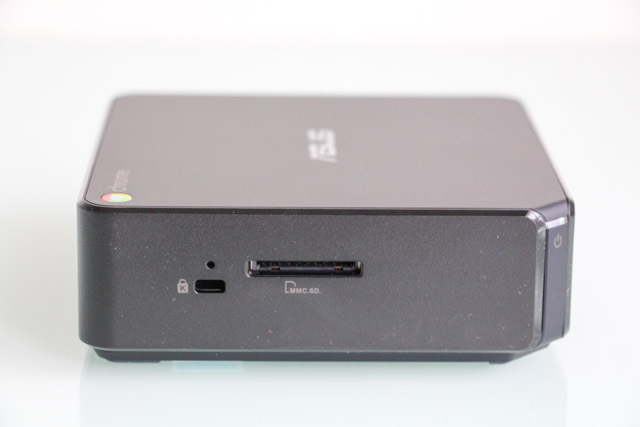 Chromebox - carte SD