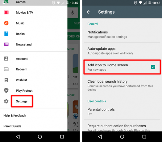 Les meilleurs trucs et astuces de Google Play Store pour les utilisateurs d'Android Android Play Store Ajouter un écran d'accueil