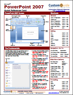 14 Aide-mémoire et affiches pour les programmes populaires powerpointcs