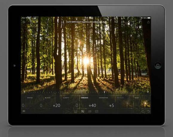 Adobe Lightroom pour mobile