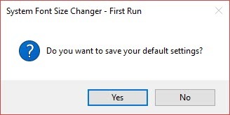 Comment changer la taille des polices système après l'alerte de mise à jour du changeur de polices système de Windows 10 Creator