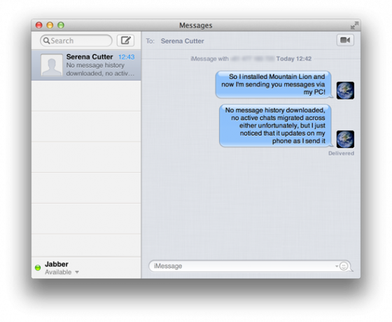 Bye Bye iChat: Premiers pas avec la nouvelle application de messages OS X [Mountain Lion]