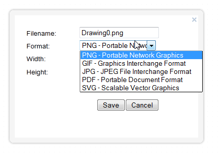 Schématiquement: créez différents types de diagrammes et enregistrez-les sous différents formats