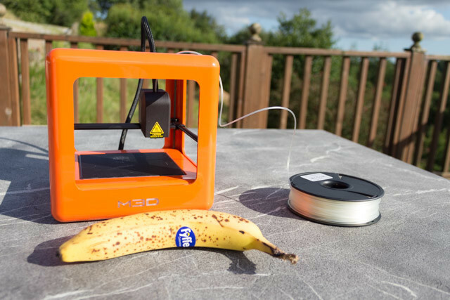 M3D Micro - comparé à la banane