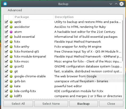 optimiser le logiciel de sauvegarde aptik