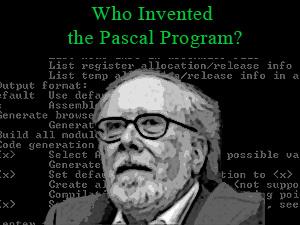 qui a inventé le programme pascal