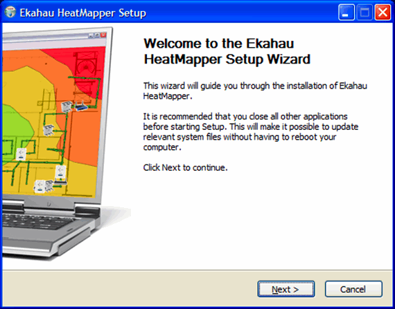 Mesurez la force du signal Wi-Fi chez vous avec HeatMapper heatmapperinstall11