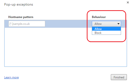 chrome-popup-exceptions