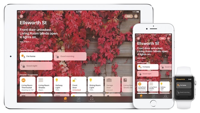 Apple HomeKit sur divers appareils