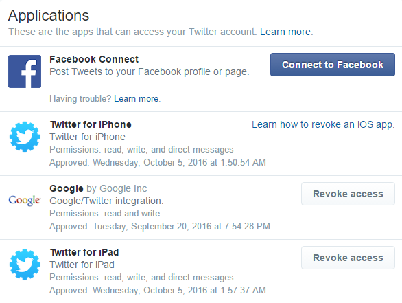 Utilisez ces excellents outils Twitter pour gérer votre flux Twitter révoquer des applications