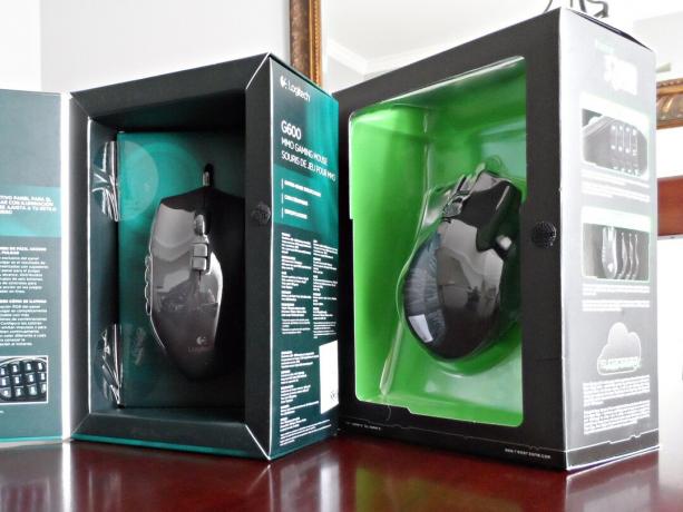 test souris razer naga logitech g600