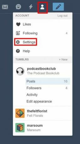 Comment changer votre nom d'utilisateur Tumblr Nom d'utilisateur Tumblr 1 278x500