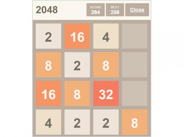 2048 Chrome hors connexion