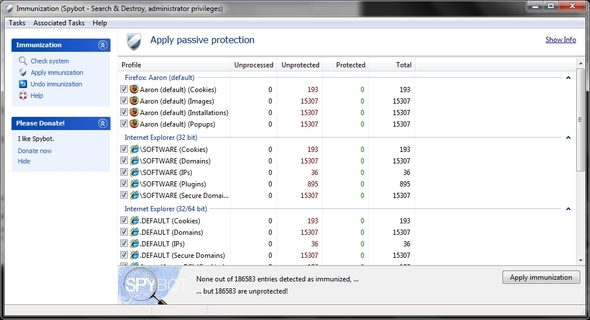 Spybot - Search & Destroy: la voie simple mais efficace pour nettoyer votre PC contre les logiciels malveillants