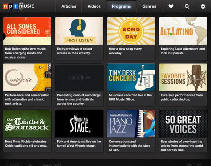 musique npr pour iphone