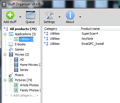 Organisez vos piles de fichiers et autres trucs avec Stuff Organizer [Windows] stufforganizer6