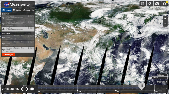 Vision du monde de la NASA