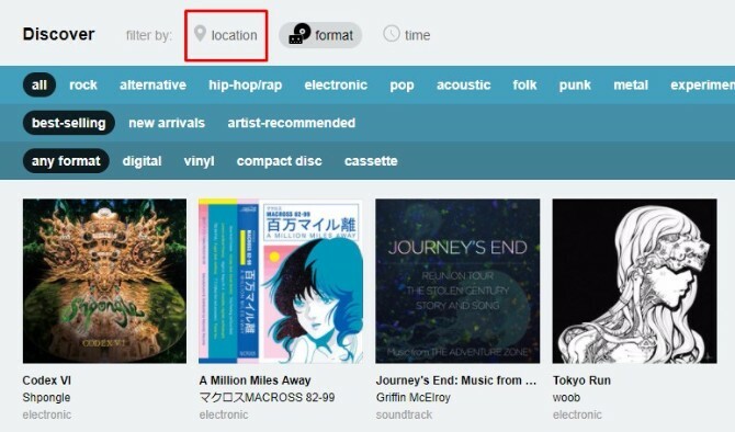 découvrez la musique populaire dans le monde bandcamp